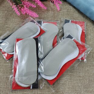 Heel pad leather cowhide wholesale first layer cowhide foot pad half size insole heel pad anti-drop heel anti-wear patch