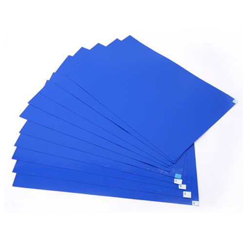Household anti-static tear-off sticky dust mat blue wholesale dust-free workshop floor mat disposable dust removal mat