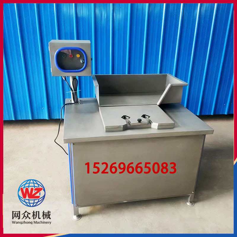 Máquina de corte de dedos de garra de pollo de acero inoxidable Máquina de corte de uñas de garra de pollo de garra de Phoenix de doble estación Equipo de corte de dedos