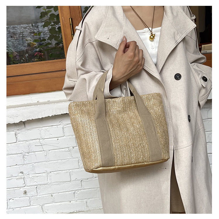 Amazon Independent Station One Piece Custom POD Woven Bag Handbag Grass Magnetic Buckle Woven Bag ETSY Explosive Beach Bag Amazon Independent Station One Piece Custom POD Woven Bag Handbag Grass Magnetic Buckle Woven Bag ETSY Explosive Beach Bag