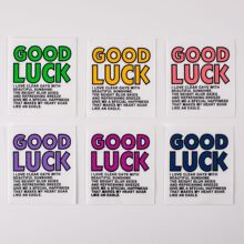 �¿�GOOD LUCK��ĸ�M�°��ֶY��q�������������b��˲��NDIY��