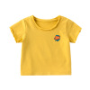 Short sleeve T-shirt girl's, children's cotton top, summer summer clothing, children's clothing, 1 sample, 3 years