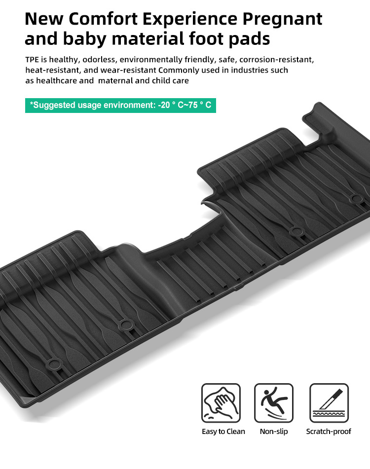 Car Floor Mats TPE For 25 BYD SEAL 5/BYD Destroyer 05