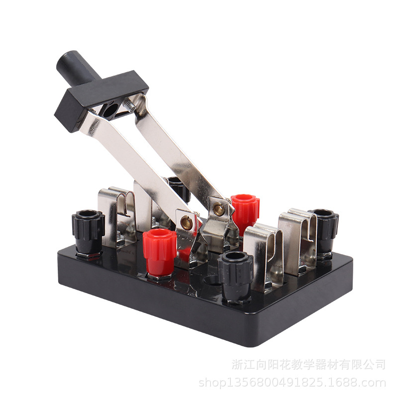 厂家直销23034 双刀双掷开关 教学仪器 静电实验仪器