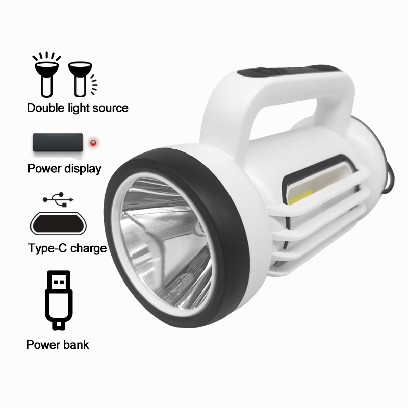 Handheld travel LED spotlight