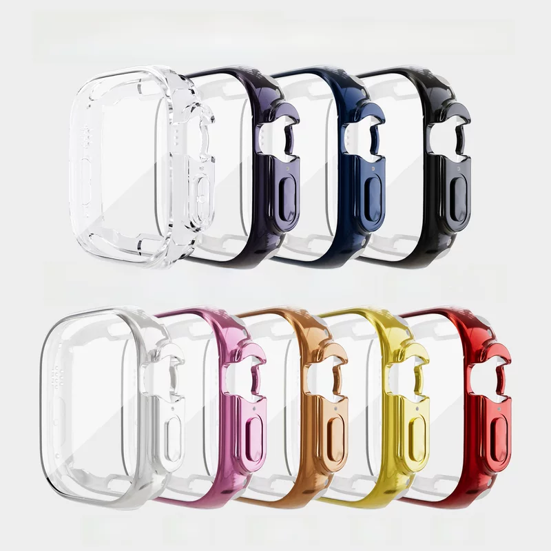Подходит для iwatch10 полный защитный чехол для Apple Watch AppleWatchS8 Ultra прозрачный tpu защитный чехол крышка
