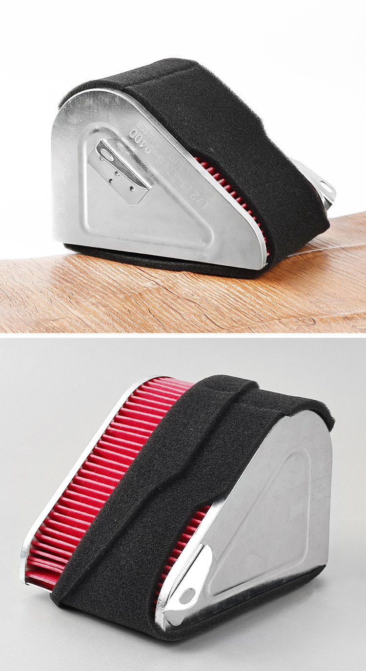 Pedal motorcycle Guangyang GY6125 air filter element heroic 125 filter element Everest Guangyang filter element GY6 filter