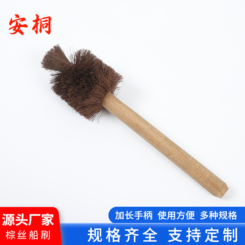 cepillo de aceite para cepillo de tornillo de botón de madera para uso naval