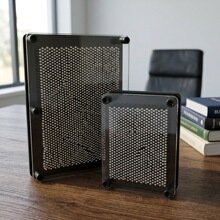 创意3D克隆手印百变针画三维针手模立体针雕画工艺品儿童家居摆件