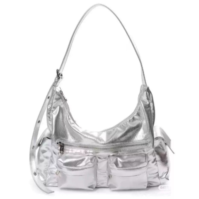 Ond Samooh estilo coreano de moda de mujer brazo locomotora bolso de hombro bolso ajustable de bolsillo