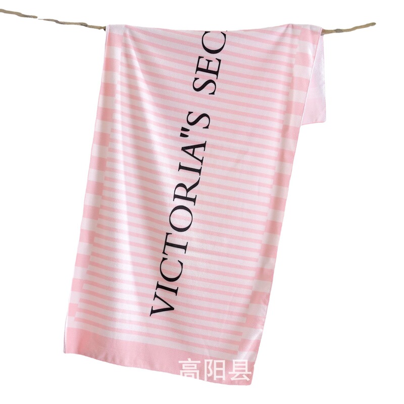 Ready-Stock Beach Towel, Quick-Drying, Water-Absorbent, Cartoon-Printed Bath Towel, Hot Spring Resort Swimming Beach Mat, Large Size Towel