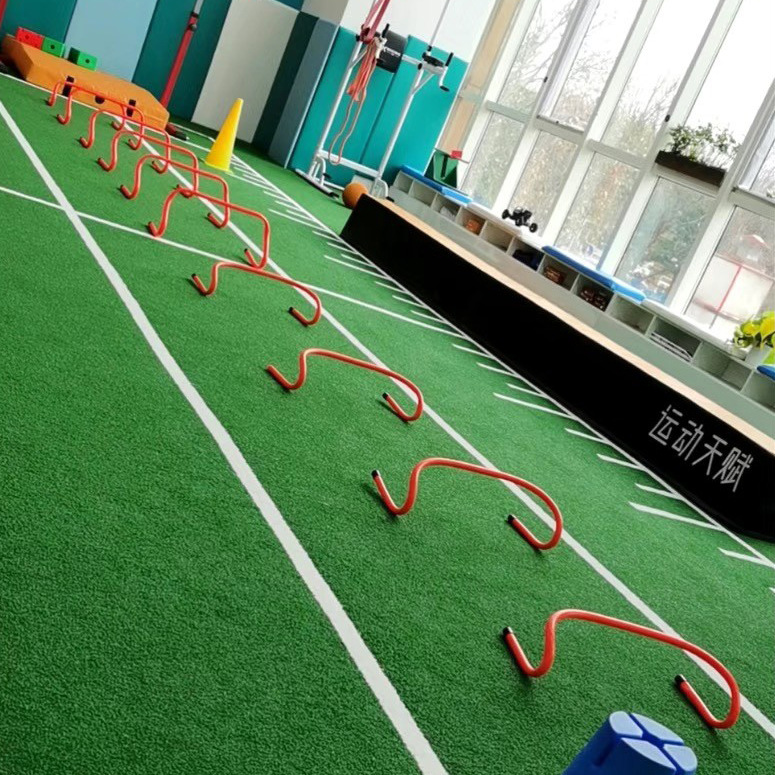 Jardín de infantes salto de obstáculos para niños domésticos salto de obstáculos ayuda de enseñanza sensorial educación física equipo de entrenamiento de salto alto