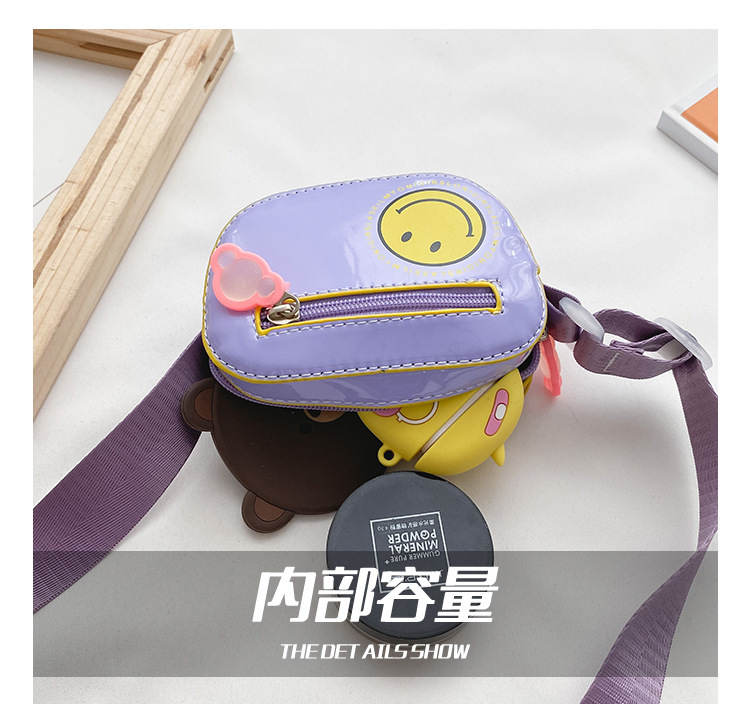 Pu Leather Fashion Smiley Children's Coin Purse display picture 20