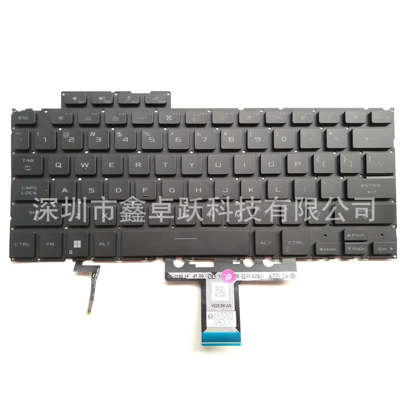 Suitable for Asus Rog Flow X13 Gv302 Gv302Xa Gv302Xu Gv302Xv 2023 Keyboard Suitable for Asus Rog Flow X13 Gv302 Gv302Xa Gv302Xu Gv302Xv 2023 Keyboard