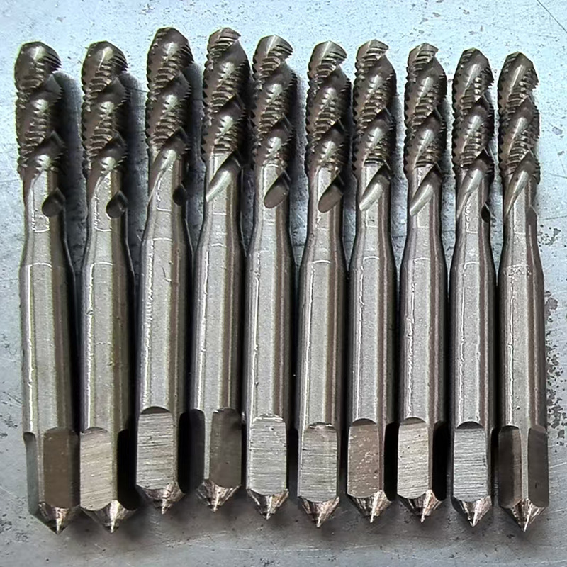 现货供应 钢丝螺套螺旋槽丝锥螺套用螺旋丝锥高速钢螺旋 丝锥工具