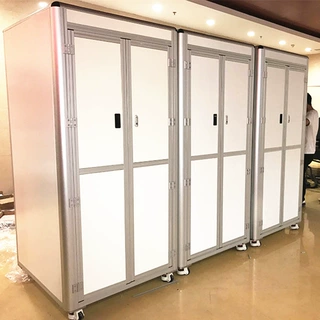 铝合金机柜 设备测试台架 4040铝型材框架 上门测量现场安装