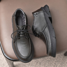 商务皮鞋男2023新款秋季爆款正装软底防滑百搭男士牛津鞋休闲男鞋