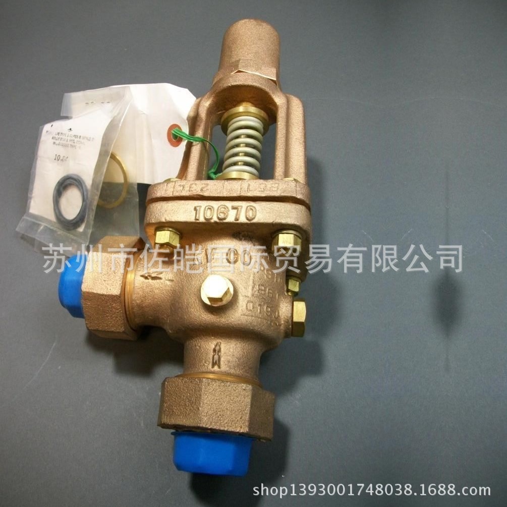 美国kunkle品牌FM认证NV安全阀 原装UU1251-T型号系列泄压调节阀