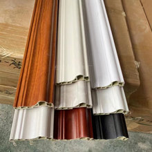 6/8cm框线竹木纤维装饰线条背景墙边框包边造型pvc塑料木塑门窗套