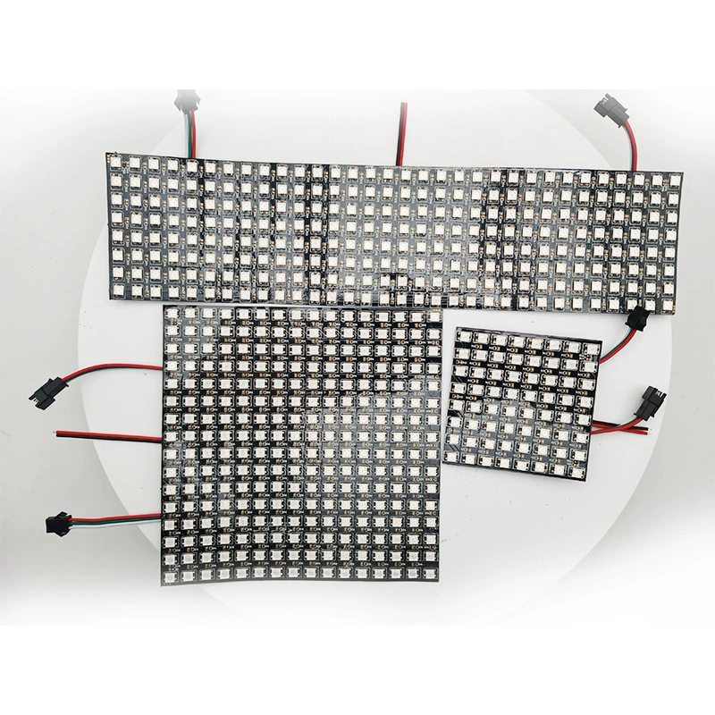 RGB программируемый 5050 полноцветный led пиксель экран автомобильный дисплей точечная матрица шаг led дисплей LED экран