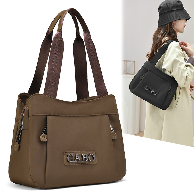 Cross-Border Export New Fashion Large-Capacity Women's Hand-Held Tote Bag 2025 New Shoulder Bag Commuter Armpit Bag Cross-Border Export New Fashion Large-Capacity Women's Hand-Held Tote Bag 2025 New Shoulder Bag Commuter Armpit Bag