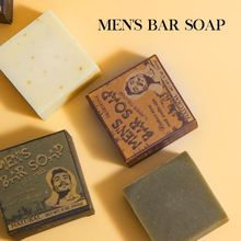 冷制男士皂跨境MEN'S BAR SOAP手工古法皂椰子橄榄油沐浴清洁肥皂