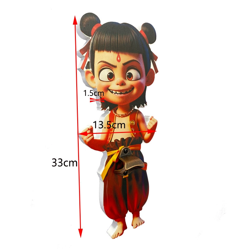 Новая фигурка Нэчжа Дьяволёнок появляется в мире и управляет морем — большая скульптура-украшение для парка, пешеходной улицы или торгового центра, открывалка в виде мультяшного персонажа