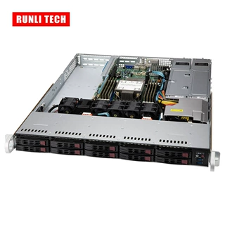 Short-depth 1U Mainstream with 4 hot-swap 3.5" SATA bays
