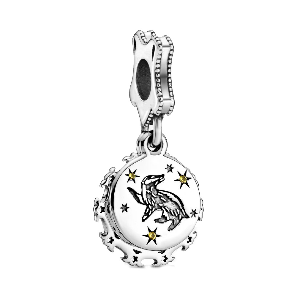 1 Pièce Le Cuivre Zircon Triangle Animal Rond Pendentif display picture 3
