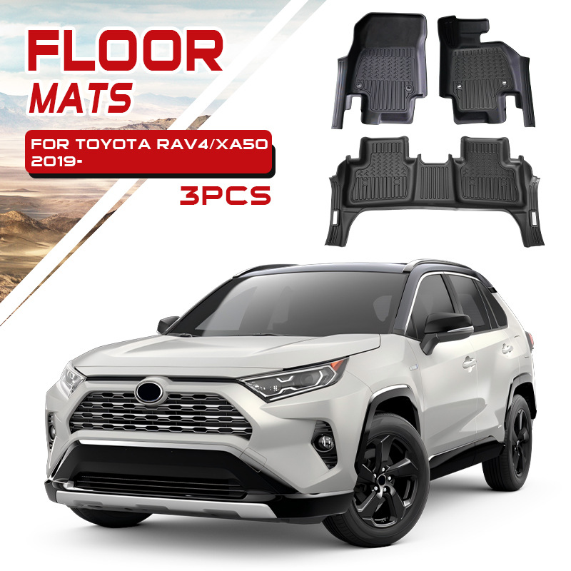 Adecuado para Toyota Toyota Rongfang alfombrilla de suelo de coche especial RAV4 impermeable TPE alfombrilla Floor Mats