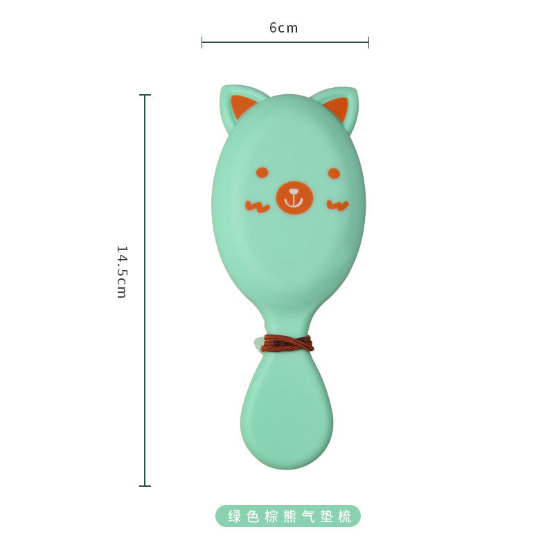 Mini cojín de aire lindo peine ins peine pequeño peine de masaje peine de modelado de peluquería peine de embalaje separado peine al por mayor