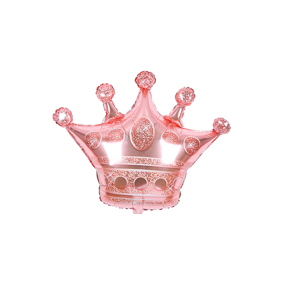 Día DE LA MADRE globo de 16 pulgadas de oro rosa película de aluminio carta globo corona Feliz Día de la madre decoración fiesta suministros