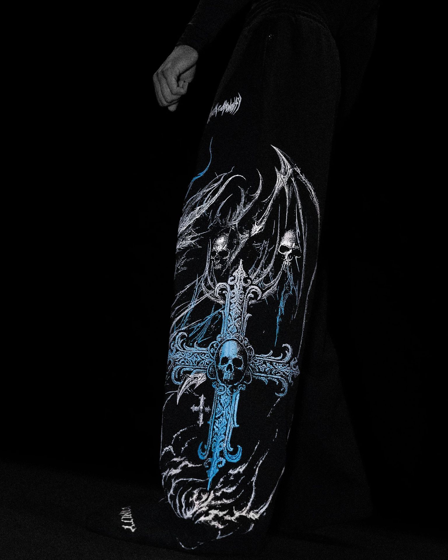 Breathedivinity American-style Trendy Men's Sports Pants, Jogging, Fitness, Printed Casual Straight-leg Trousers 008_viptrois.com