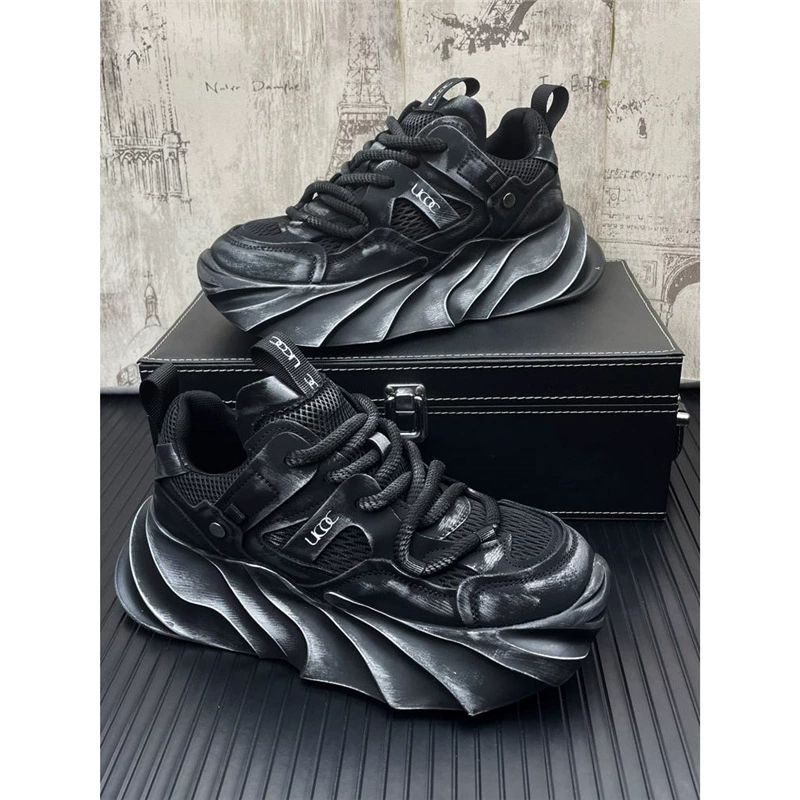 Мужская обувь осенняя воздухопроницаемая сетка для занятий спортом