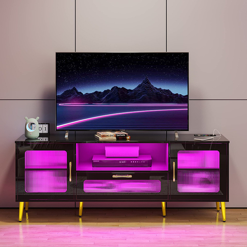 Amazon transfronteriza venta caliente gabinete de televisión sala de estar doméstica almacenamiento armario lateral gabinete de apartamentos de hotel gabinete de televisión