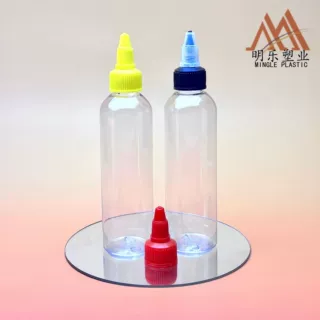 定制120ML斜肩圆PET瓶假发胶水 防水防汗 超粘隐形不脱胶
