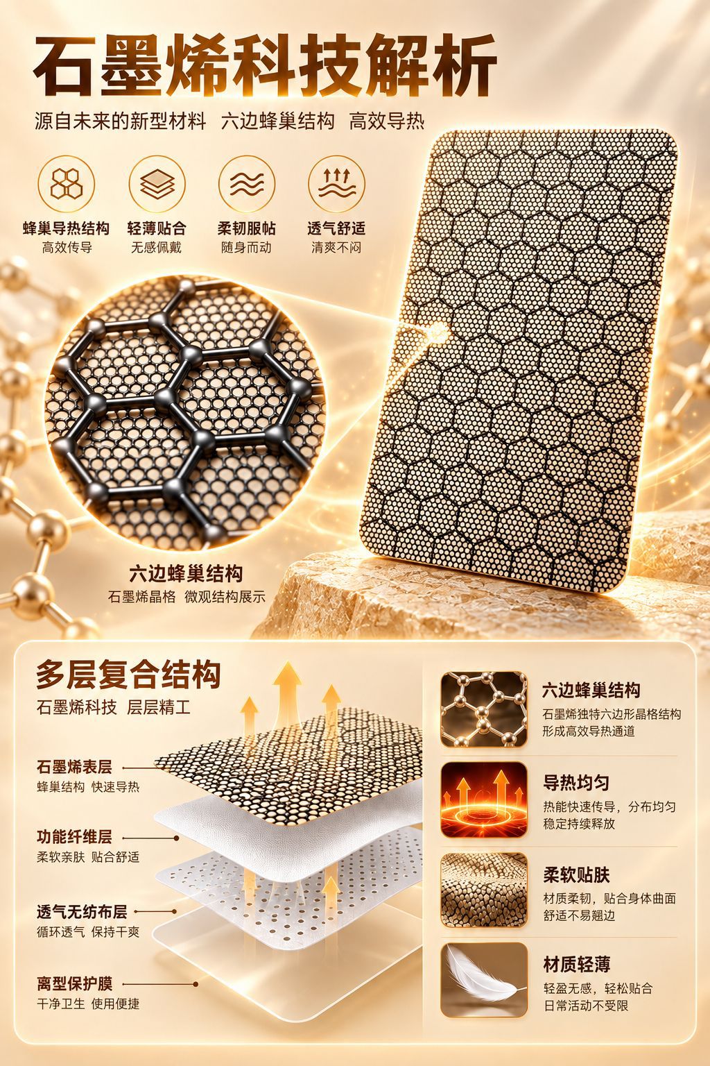 Graphene Energy Patch with Mugwort for Neck Shoulder Waist and Knee Warm Compress OEM Customizable quality and texture