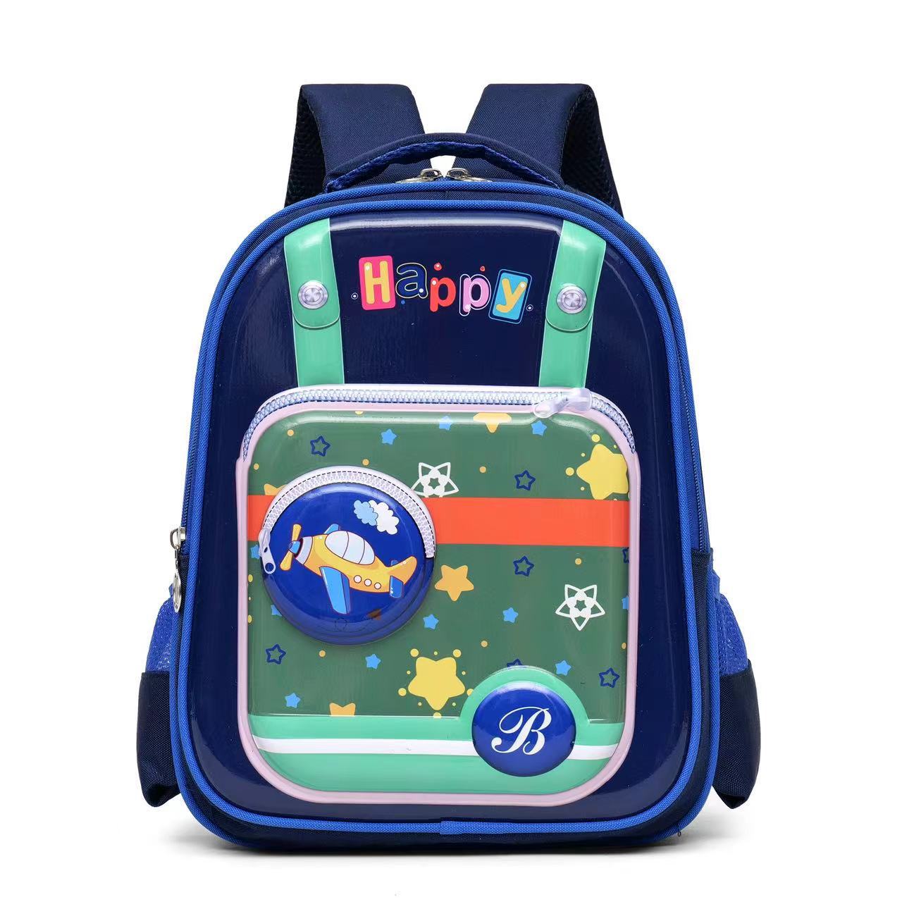 2025 nueva mochila linda para niños, reducción de la carga, mochila de escuela primaria de sexto grado, mochila de protección de la columna de dibujos animados al por mayor