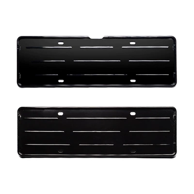 7X special bright black car license: License plate holder/license plate holder