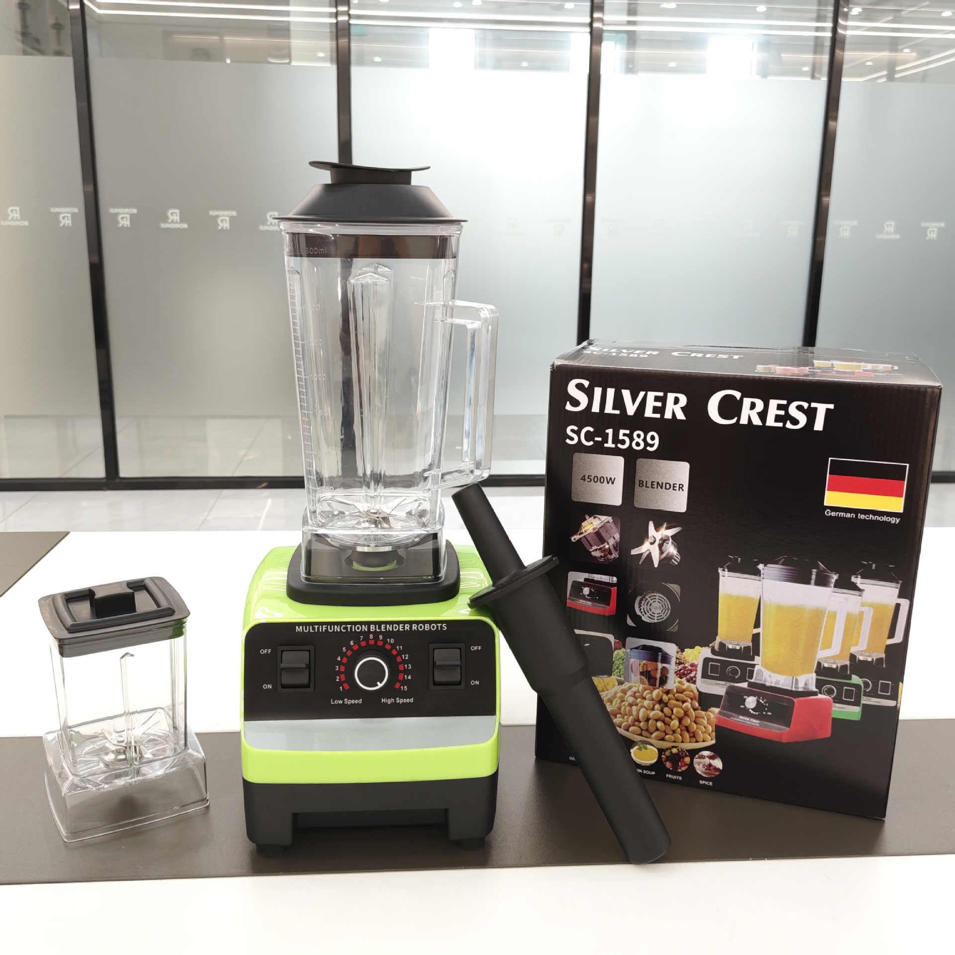 2in1 Double Cup Wall Breaker SC-1589 Mahlmixer Afrika Nigeria Heißer Verkauf grenzüberschreitender Mixer