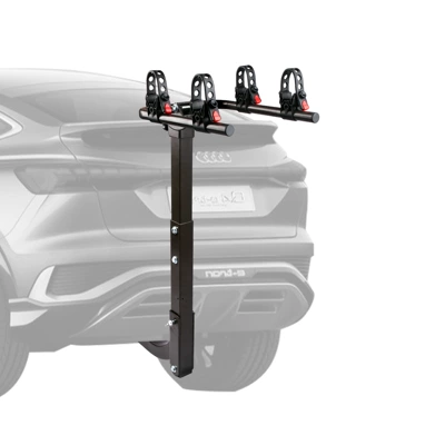 Car-Mounted Bicycle Rack, Two-Bike Rack, Reinforced Version, Regular Version, Adjustable Rear Suspension Rack for Vehicles (Car bike rack)