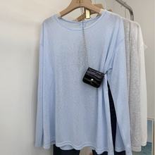 雪花棉防晒露背镂空t恤女装夏季设计感小众宽松大版薄款空调罩衫