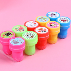 Children's Reward Stamps Cartoon Creative Sample Box Set Mini Stamps Kindergarten Prizes Gift Factory Direct Sale
