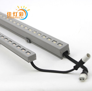 High-end outdoor lighting dedicated waterproof DC24V12W monochrome colorful full-color contour lights line lights