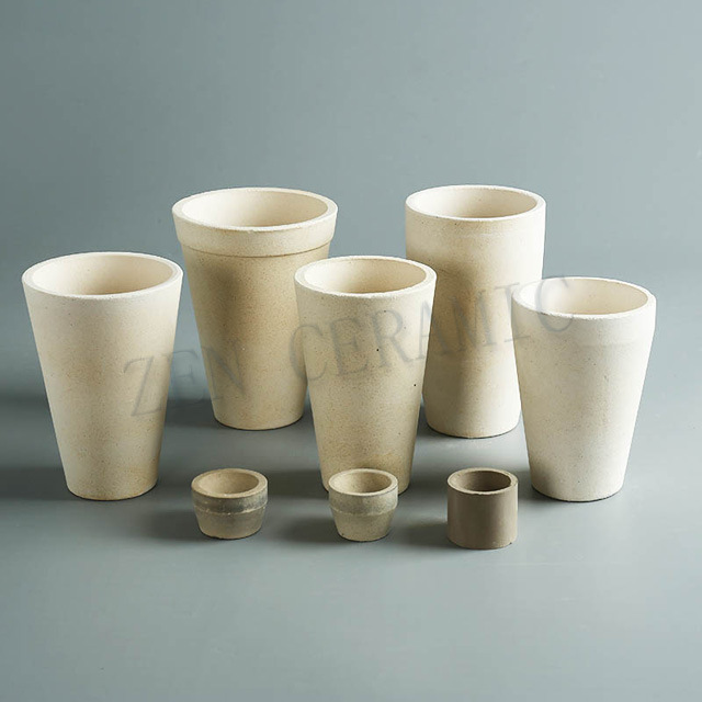 厂家直供火试金粘土坩埚实验室镁砂灰皿6A7A8A9A