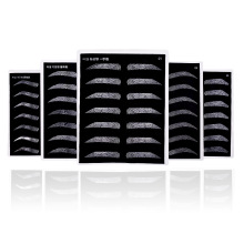 纹绣半线条眉纹眉绣眉韩式一字眉练习皮黑色练习皮初学者其他美妆