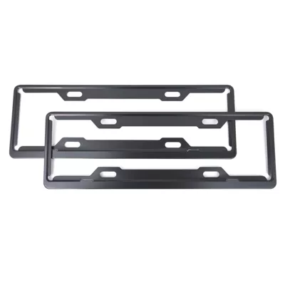 license plate frame car number license | Other Automotive Exterior Supplies - 10-thickness-large-hole-black-new-energy