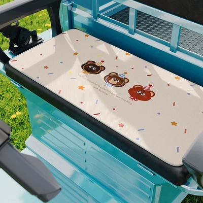 Avtomobil döşəmə paspasları – Summer New Cartoon Ice Silk - three-bears-3570cm-ice-silk-cushion