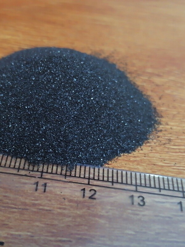 水族店面石流黒天然金沙造景砂水槽多肉植物砂盤黒砂底部庭園滝|undefined