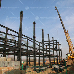 Cross-Border Undertakes Large-Scale Steel Structure Projects, Warehouse Workshop Construction Sites, Heavy-Duty Steel Structure Welding Exports